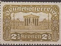 Austria - 1919 - Architecture - 2 1/2 Kronen - Multicolor - Austria, Architecture - Scott 220 - Building of Parliament - 0